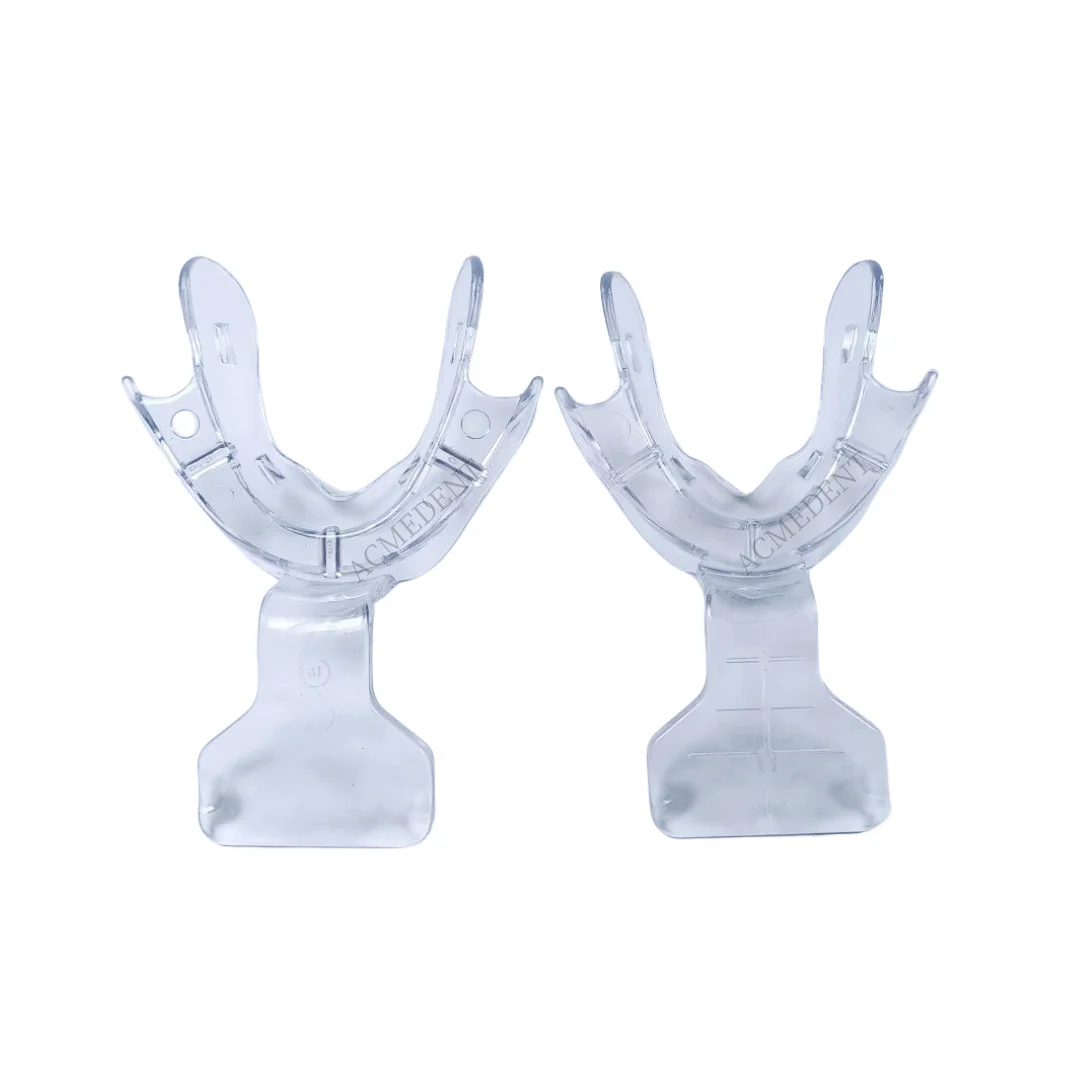 

10Pair=20Pcs Dental FCB Tray Frame Cut Back Trays Edentulous Jaw Impression Tray Mandibular Denture Large+Middle