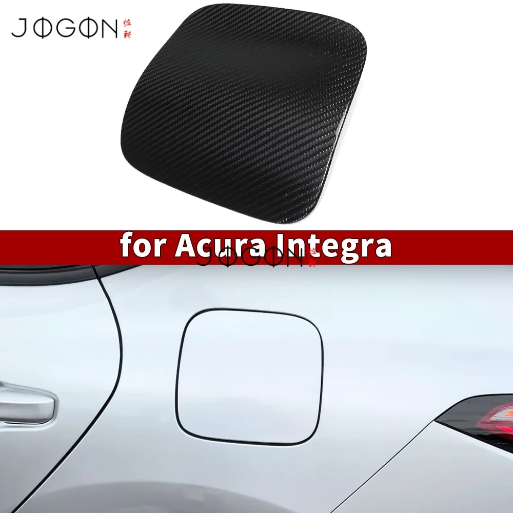 Fuel Gas Tank Cover for Acura Integra Type S A-Spec DE5 DE4 2023-2025 Real Carbon Fiber Oil Filler Cap Trim Exterior Accessories