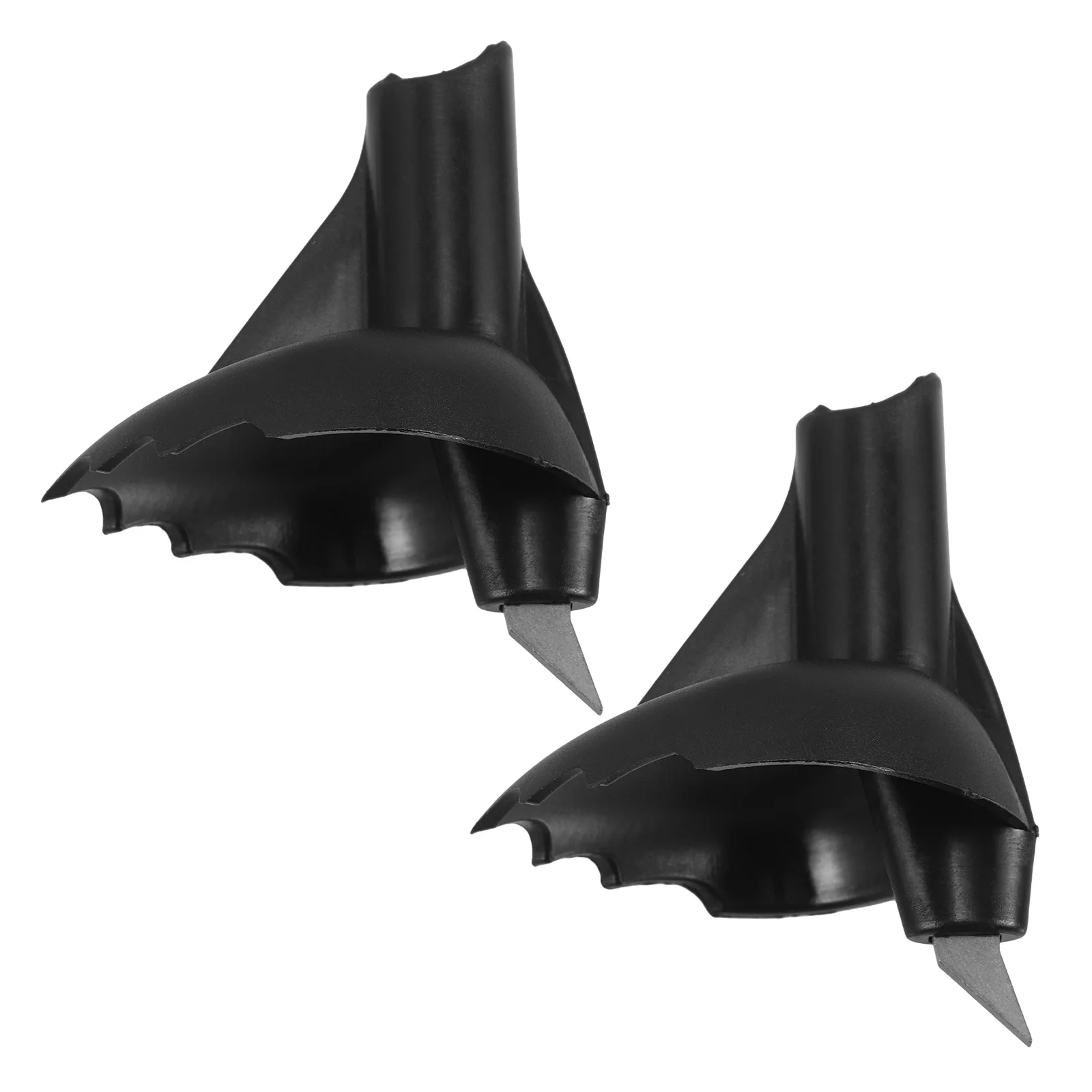 2 قطعة نصائح القطب الرحلات التزلج: التنغستن الصلب المشي لمسافات طويلة القطب نصائح استبدال للحد من الاهتزاز وضوح عالية النايلون الأحمر