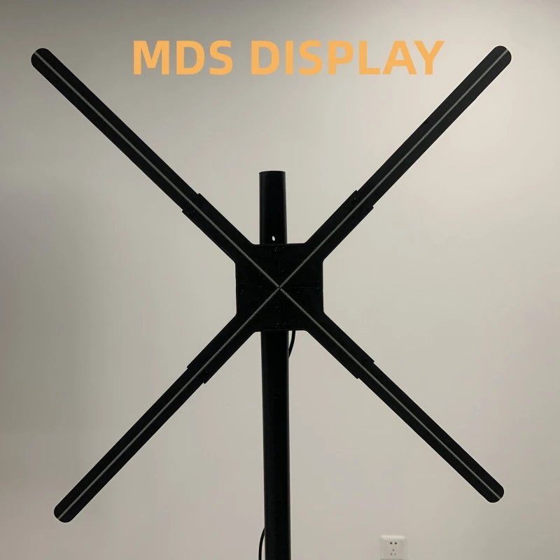 Mds Led Display Holograma Hoge Resolutie Cloud Control Mobiele Telefoon Wifi 4G 3d Hologram Fan