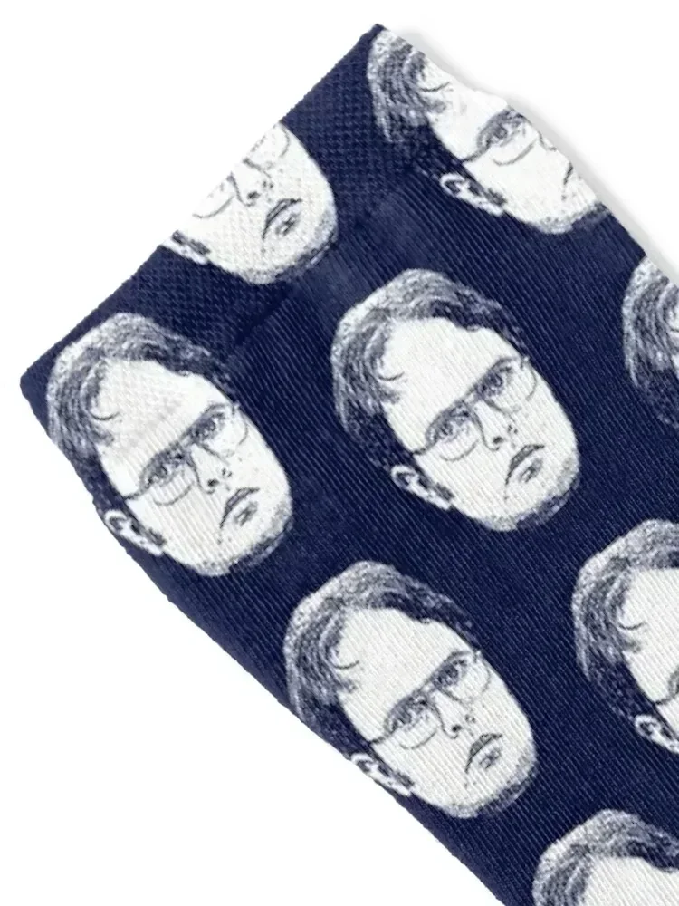 Dwight Schrute Socks professional running cute Rugby golf Women Socks Men's