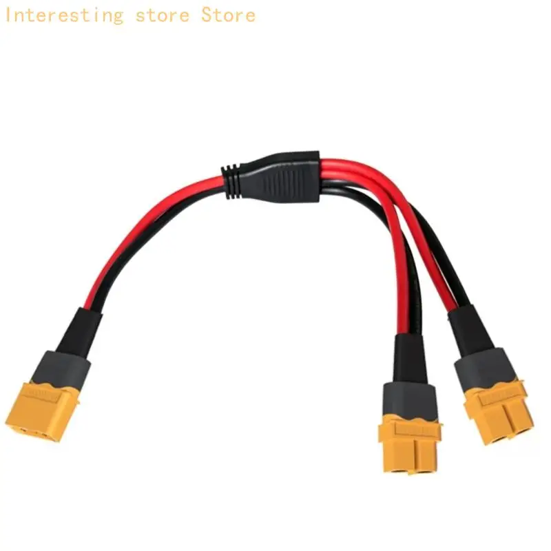 Red and Black XT60H Y Cable for One to Two Charging Wire Division Use 55KC