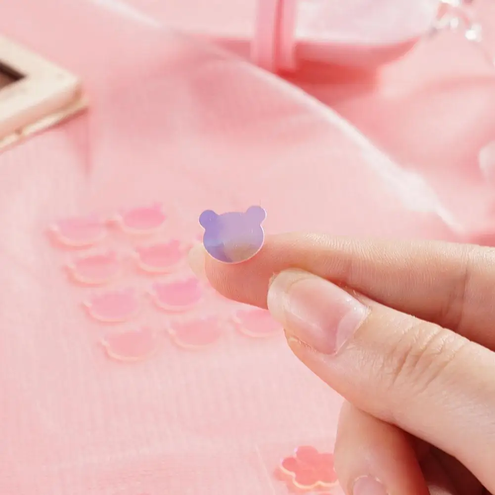 Parche de granos en forma de corazón, 12 piezas, pegatinas invisibles de colores para eliminar el acné, herramienta de maquillaje de belleza para el cuidado de la piel