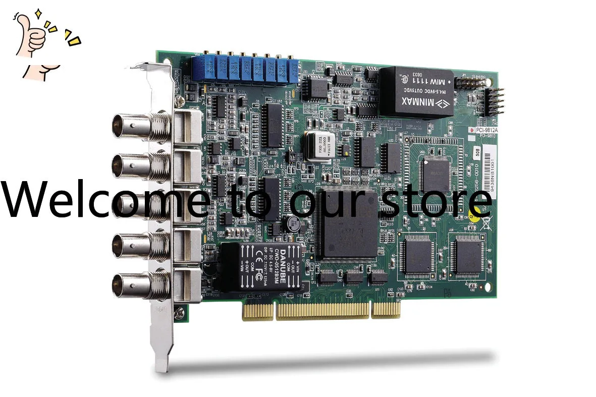 Taiwan Linghua PCI-9812 4-way 12-bit 20MS/s Synchronous Sampling 32k FIFO Digitizer Acquisition Card