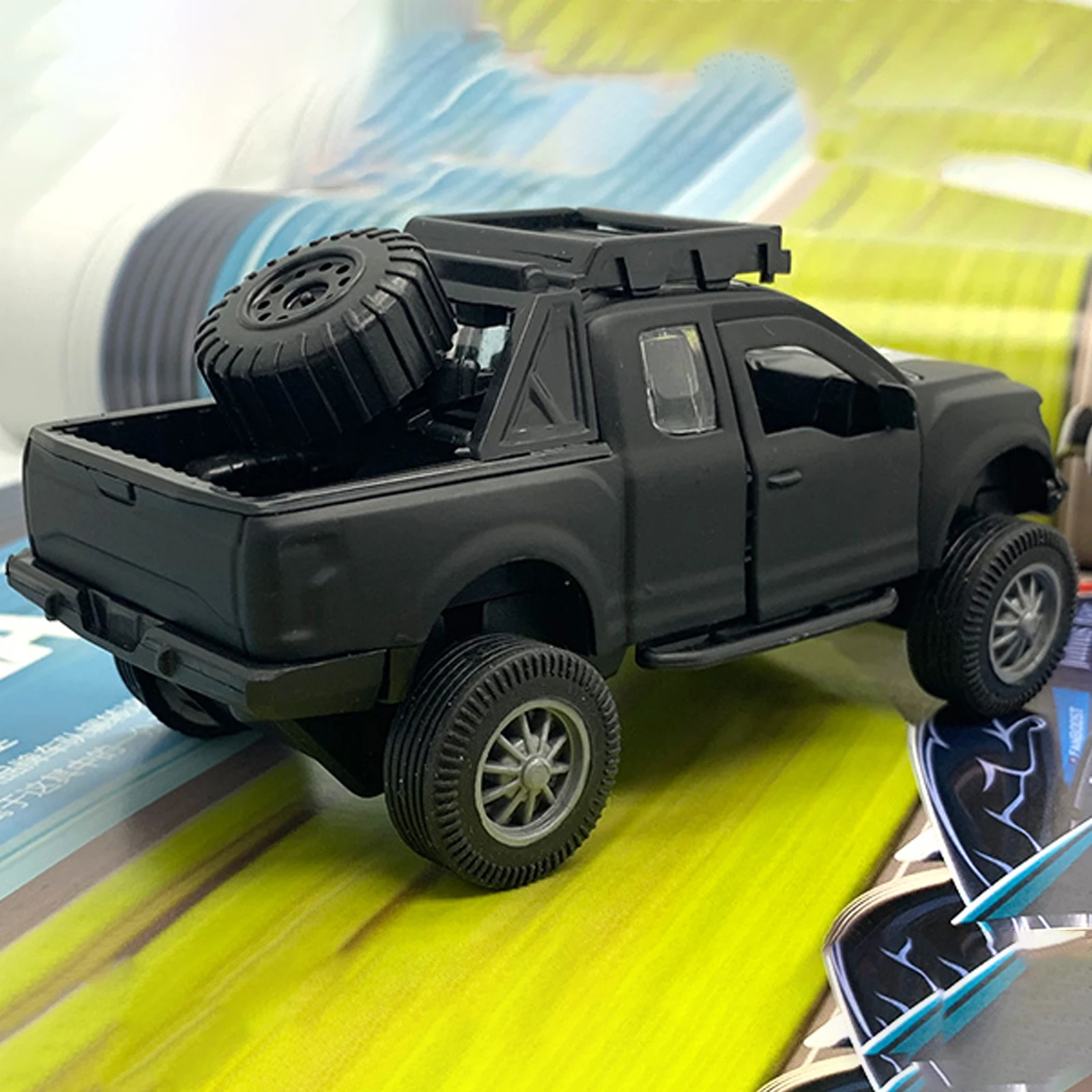 1:36 Scale F-150 Alloy Car Model - Spring-Back Action Toy for Kids - Authentic Replica Fun