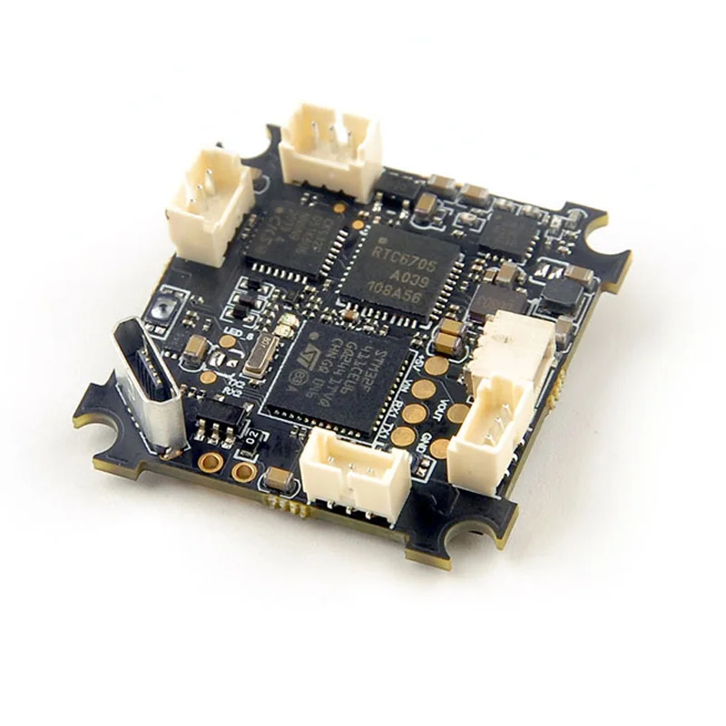 Happymodel Elrs F4 2g4 Aio 5in1 Flight Controller Ingebouwde Spi 2.4Ghz Elrs Rx Voor ES24TX ES24TX-Lite Tinywhoop Drone view 3