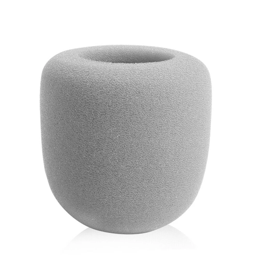 10 قطعة غطاء رغوة الميكروفون المحمولة المرحلة الزجاج الأمامي الإسفنج غطاء رغوة واقية ل KTV DJ Mic كم