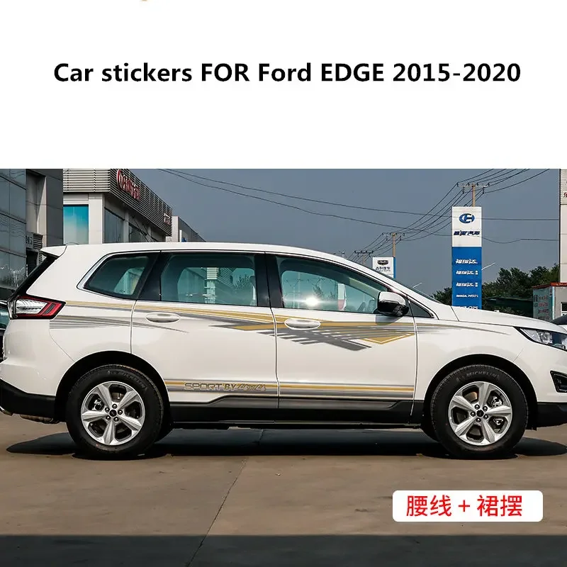 

Car stickers FOR Ford EDGE 2015-2020 Unique body decoration Vinyl Decal Film Accessories