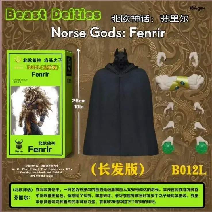 متوفر في المخزون الوحش الآلهة كونغ ستوديو لعبة دراغون بول Shf Broli عمل الشكل سوبر سايان Ssj نورس الآلهة فنرير أرقام اللعب الهدايا #5