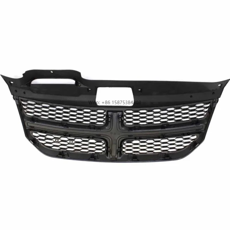 

Front Bumper Radiator Grille Protector Black 2009-2016 for Dodge Joureny