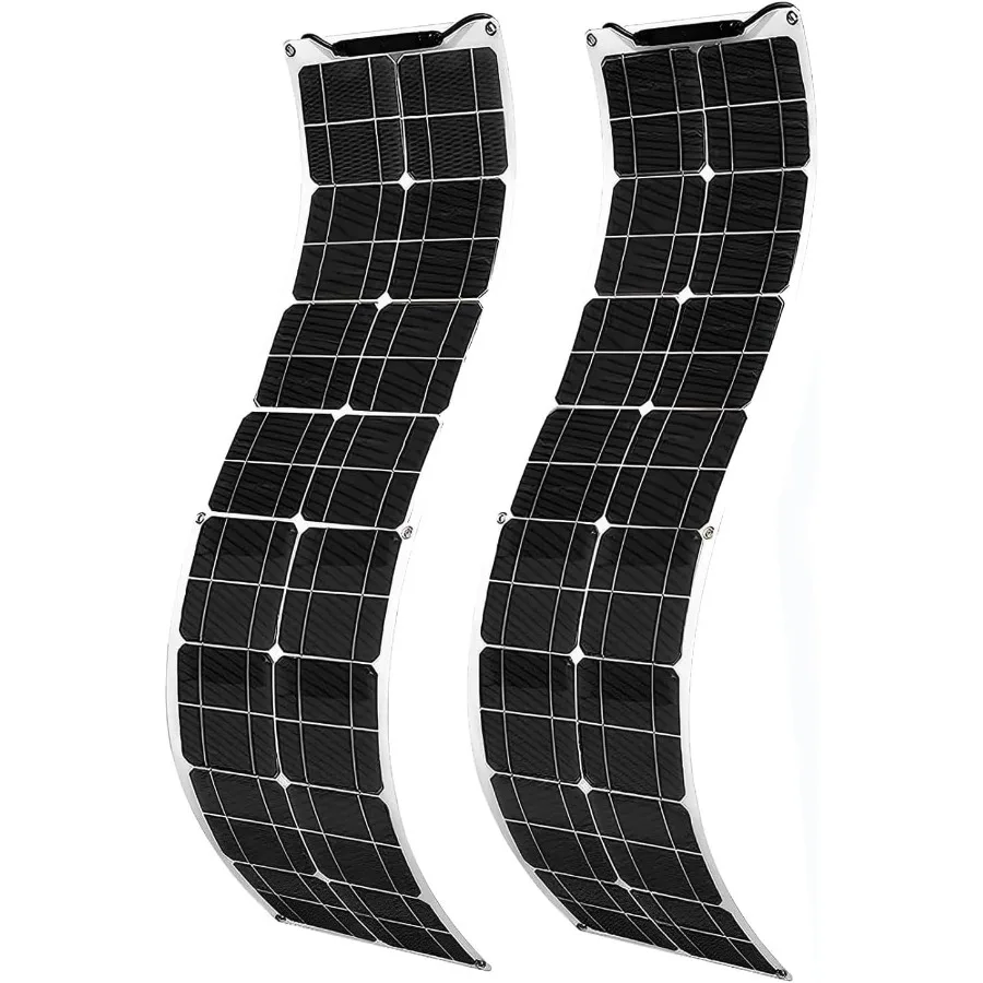 

Солнечная панель 400 Вт, 2 шт., 200 Вт, гибкая монокристаллическая солнечная панель, комплект с контроллером заряда 40 А для эффективных батарей 1224 В