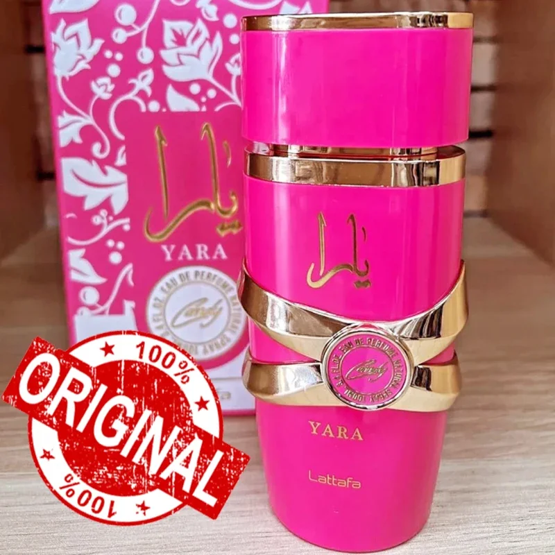 100 ml/35 ml Original สเปรย์น้ําหอมยาวนานน้ําหอมผู้ชาย Yara Moi Tous Asad น้ําหอมผู้หญิงยาวนานฟีโรโมนของขวัญ