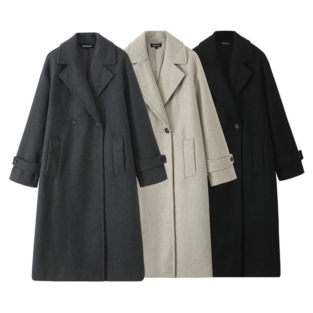 

Fashion Joker Women's Soft Loose Coat Autumn Style E62498 Casual Outerwear for Ladies