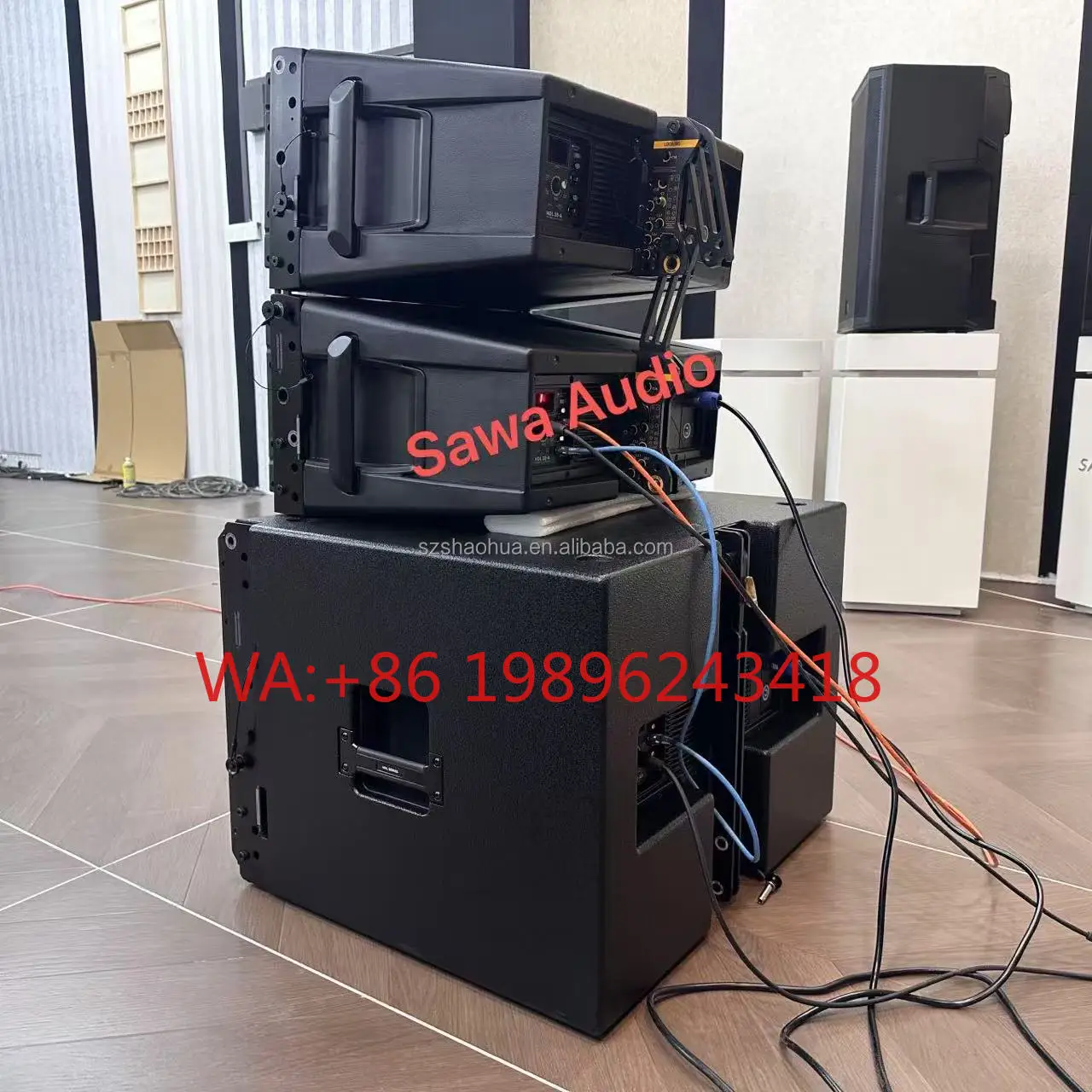 

Акустическая система SAWA Audio HDL 28-A: Двухполосные активные линейные массивы с двумя 8-дюймовыми динамиками, профессиональная аудиосистема для диджеев