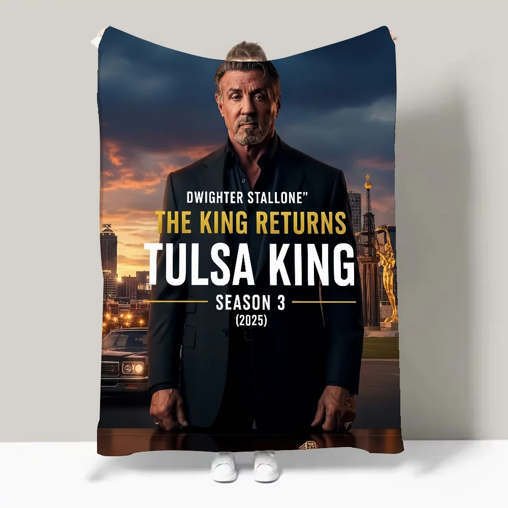 بطانية HOT TV T-tulsa k-king 3 خفيفة الوزن للنوم والقيلولة وغرفة المعيشة والمكتب والأريكة وجميع المواسم