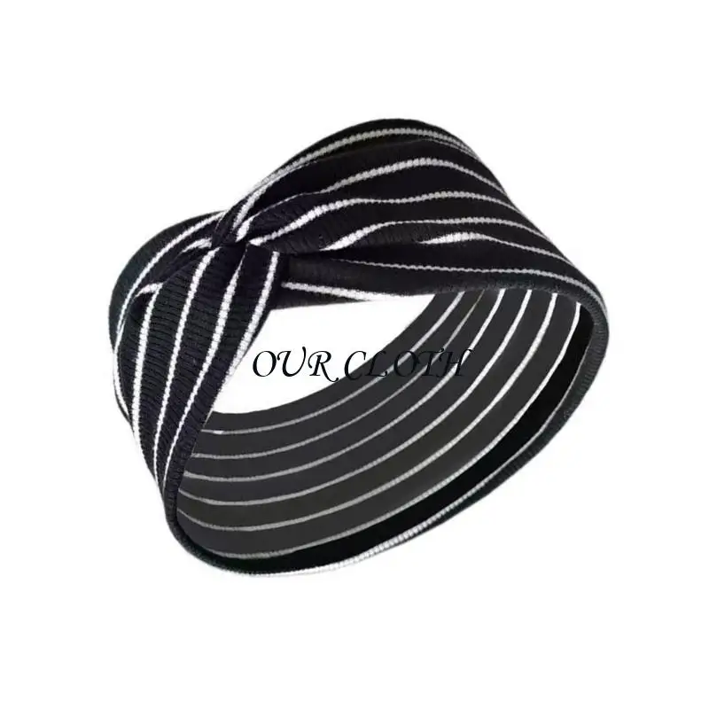 Elastic Stretch Workout Hairband For Women Men Moisture Wicking NonSlip Hair Band In Multiple Colors Y1AC