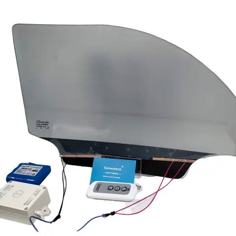 Película PDLC de tinte inteligente conmutable autoadhesiva DC12v para películas de ventana de coche