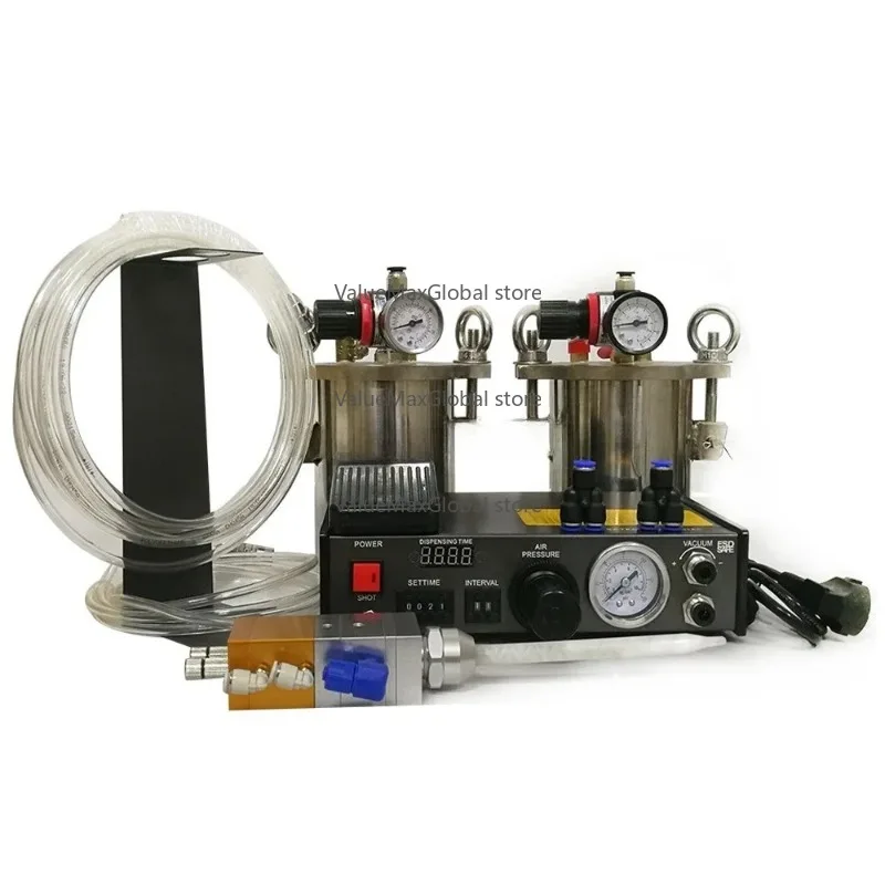Manual Control Dispensing Machine for 3D Printing Epoxy Resin Craft DIY Glue Applicator with Precision Dropping for Art Projects