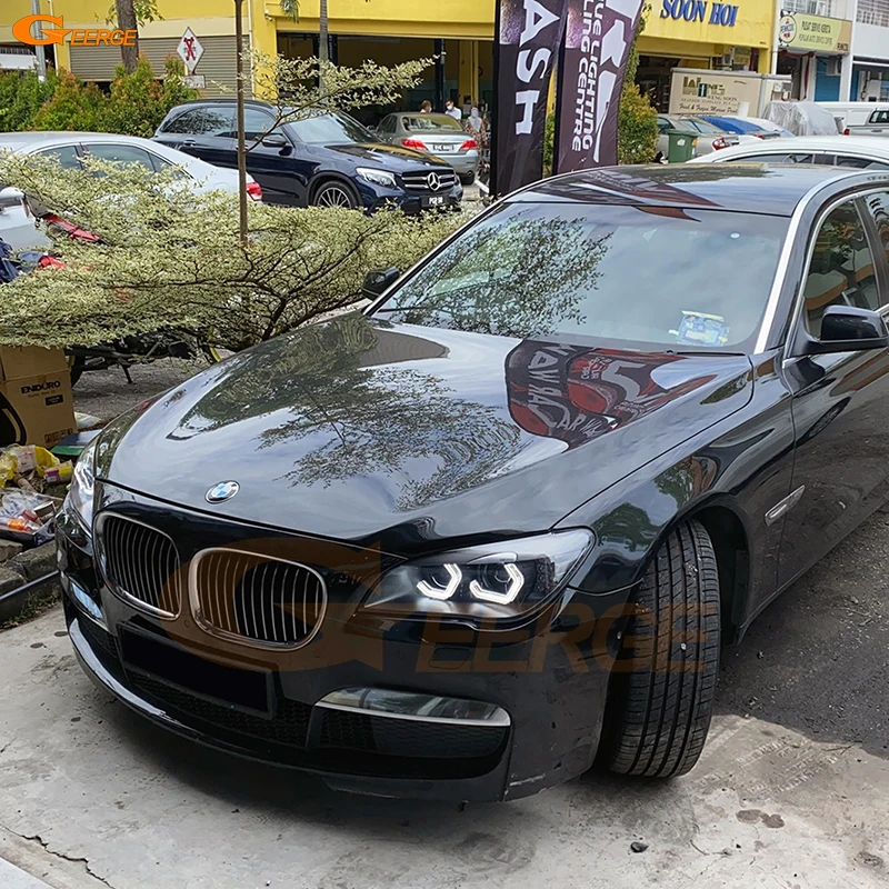

For BMW 7 Series E65 E66 F01 F02 F03 F04 G11 G12 Day Light Ultra Bright Concept M4 Iconic Style LED Angel Eyes Kit Halo Rings