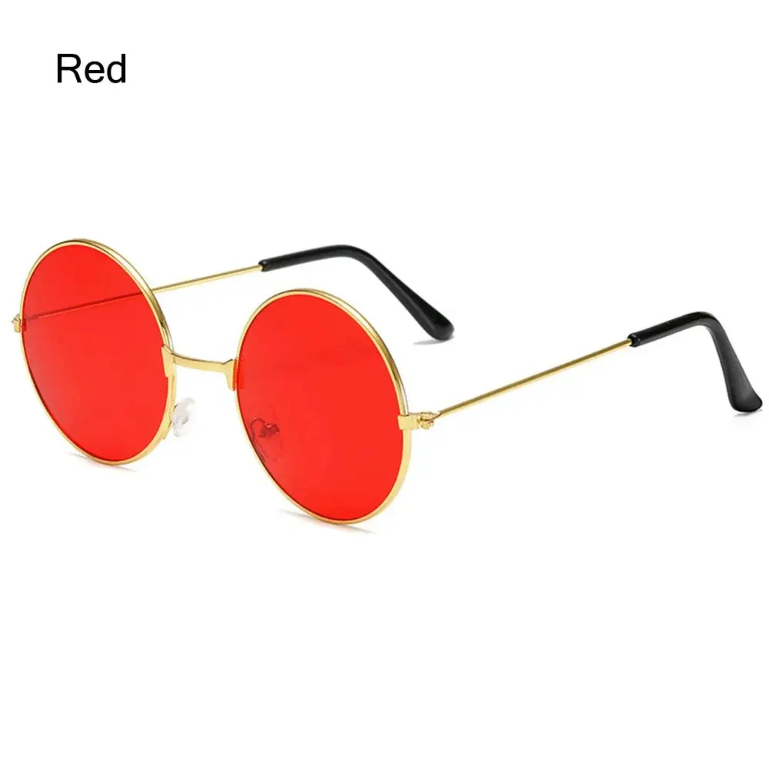 

Retro Round Hippie Sunglasses Fashion Circle Metal Sunglasses Women Men Disco Party Glasses Cycling Eyewear