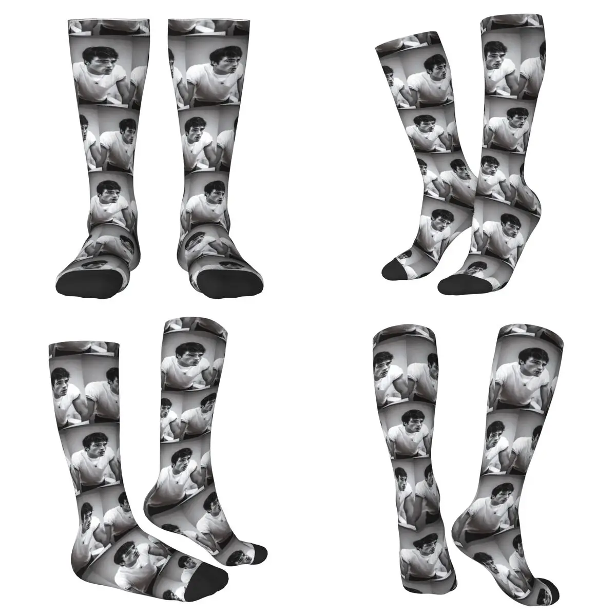 All Seasons Jacob Elordi Australian Actor Socks Harajuku Sport Middle Tube Socks Soft Funny Stockings for Men Women