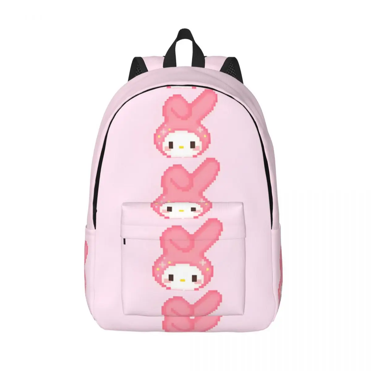 Back To School Gift My Melody Zipper Closure Knapsack Sanrio Classic Office Workers Rucksack Campus