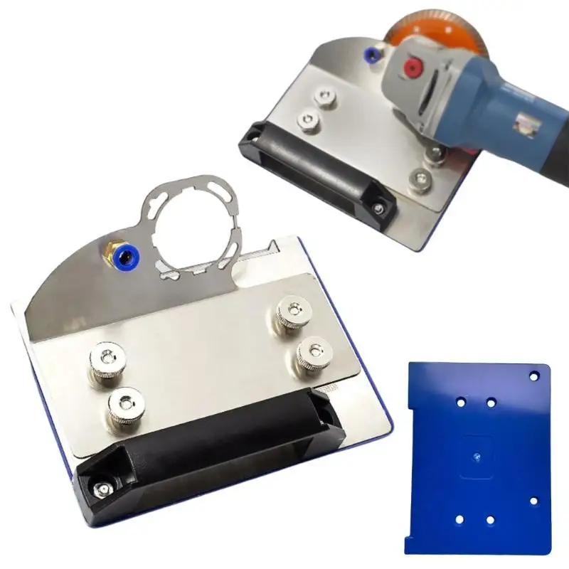 

652F Angles Grinders Stand Plate For Tile 45° Chamfer Cutting Angles Grinders Stand Grinders Holder Angles Grinding Fixed