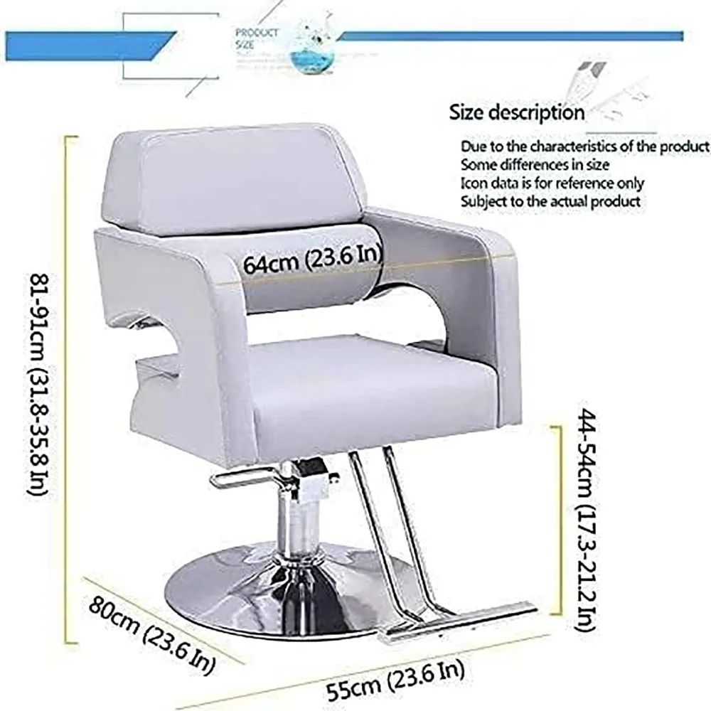 Vintage Professional Barber Chair Equipment Lifter Beauty Simple Salon Chairs Luxury Cadeira De Barbeiro Profissional Furniture