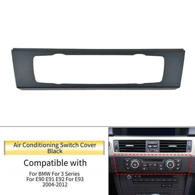 air-conditioner-switch-panel-trim-frame-for-bmw-3-series-e91-e92-e93-2004-12-vent-bezel-cover-replacement-part-64116956736