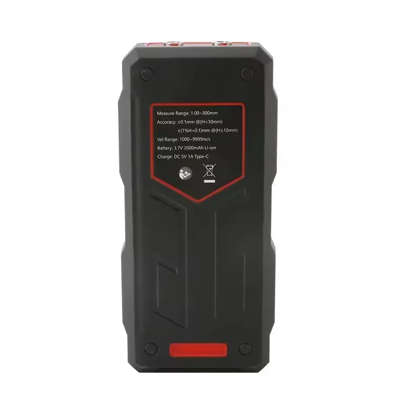 UNI-T UT345A Ultrasonic Thickness Gauge Digital Thickness Gauge Measurement Range 1.00~300.00mm