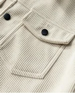 Nouvelle veste en velours côtelé pour homme automne 2025 avec revers, style japonais tendance, coupe ample 5