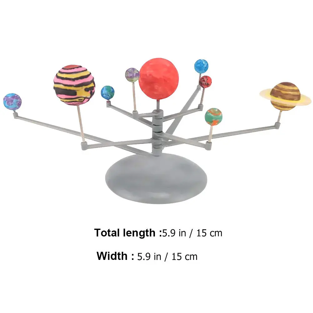 Solar System Model Kit – Educational Astronomy Toy for Kids, DIY Planetary Science Experiment