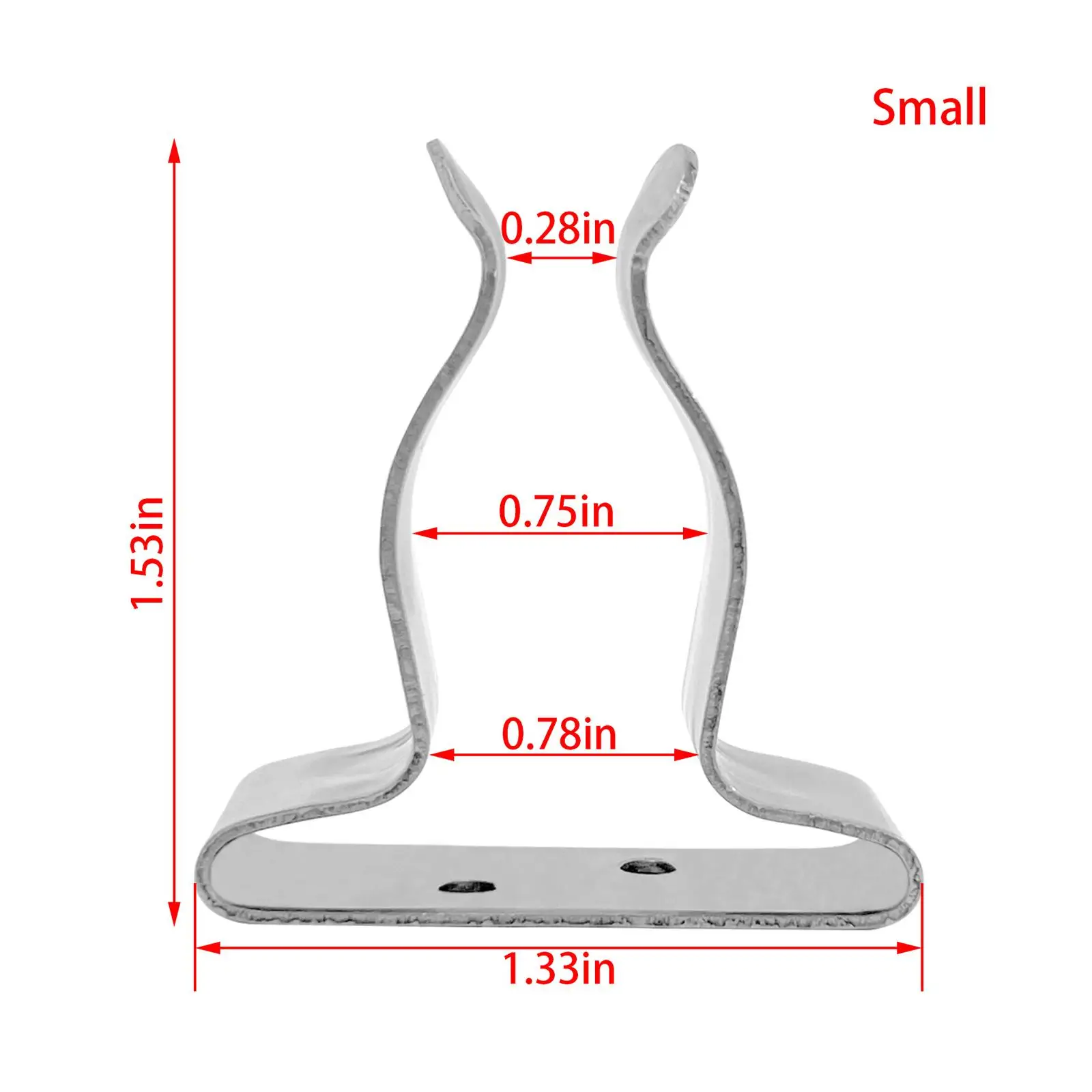 Klip Pemegang Kait Perahu Klip Pegas Laut Tahan Lama, Perlengkapan Perahu Laut, Pemegang Dayung Perahu Penjepit Pegas untuk Kapal Pesiar Gaff Oar