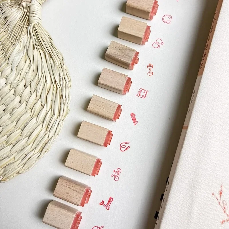 Fitness Stamp for Journaling, Workout Tracker Seals for Gym Planners, Goals Log, Creative Diary Supplies 1x1 Cm