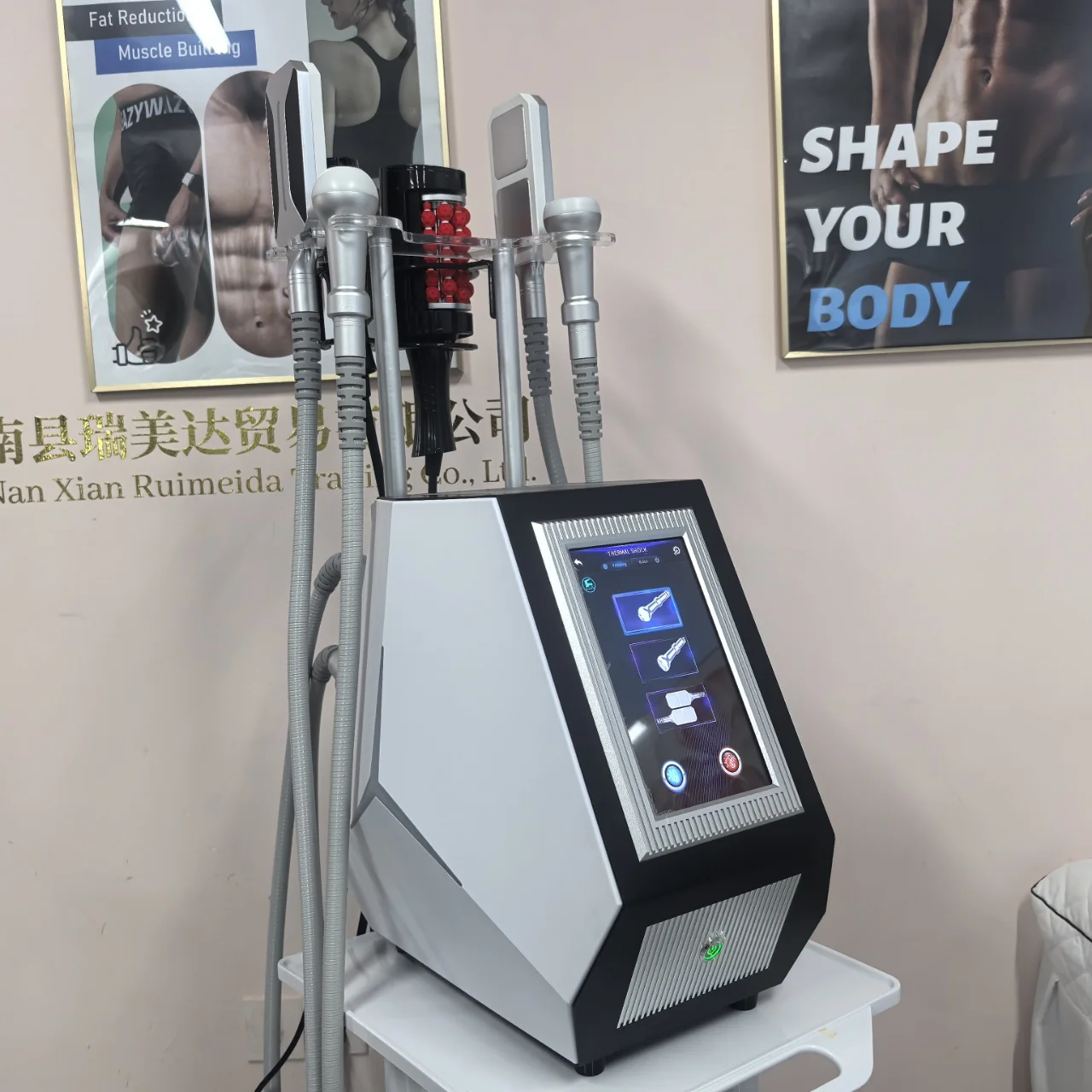 EMS Cool T Shock Cryoskin 4.0 360Roller Machine Portable Equipment Hot and Cold Skin Tightening Loss Weight Body Slimming