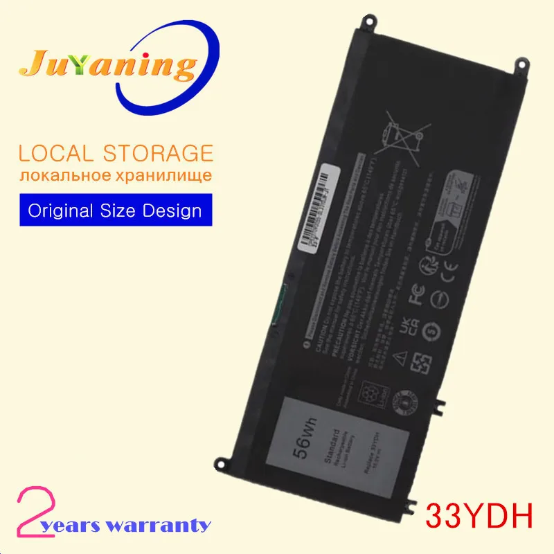 

56WH 33YDH Laptop Battery For Dell 7577 7588 7773 7778 7779 7786 3490 3580 3590 99NF2 PVHT1 81PF3 081PF3 P30E P30E001