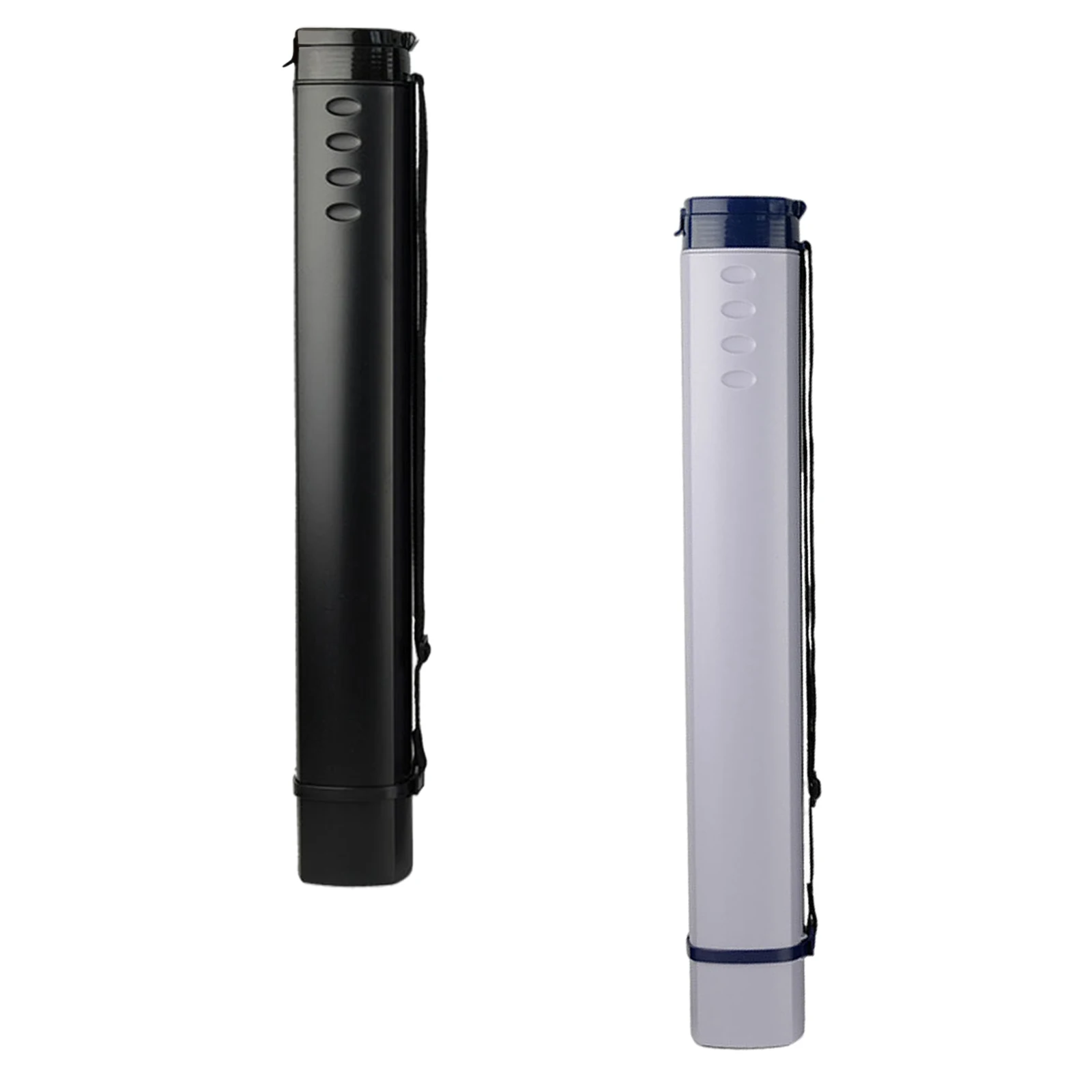 Drawing Plastic Tube Blueprint Case Telescoping Plastic Expands Poster Tube with Strap