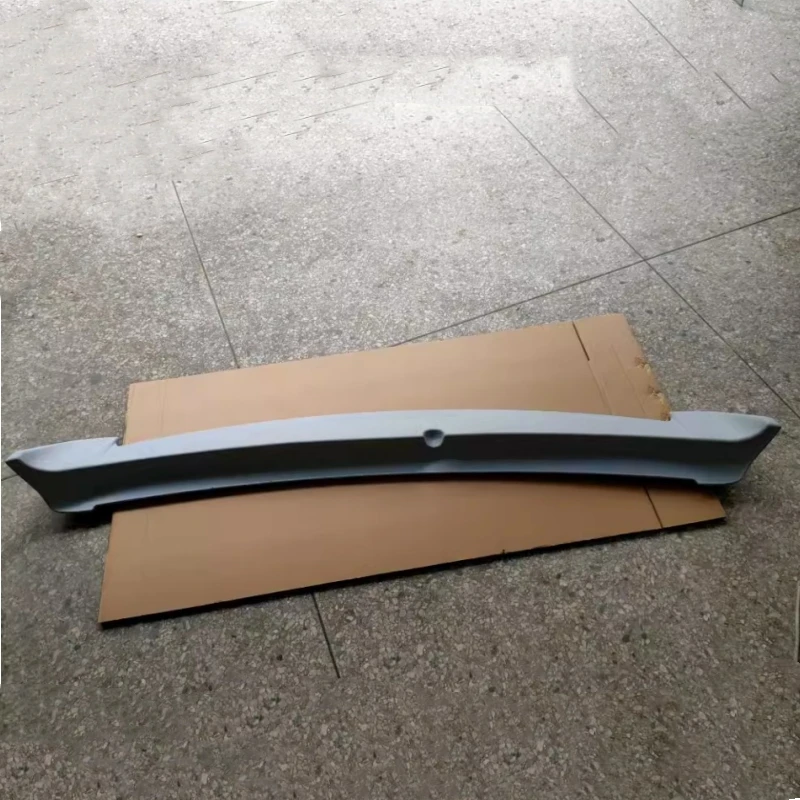 Unpainted Tail Wing with Light for Toyota Hiace 300 Series 2018-2022 Modifed Top Wing Body Kit Car Accessories