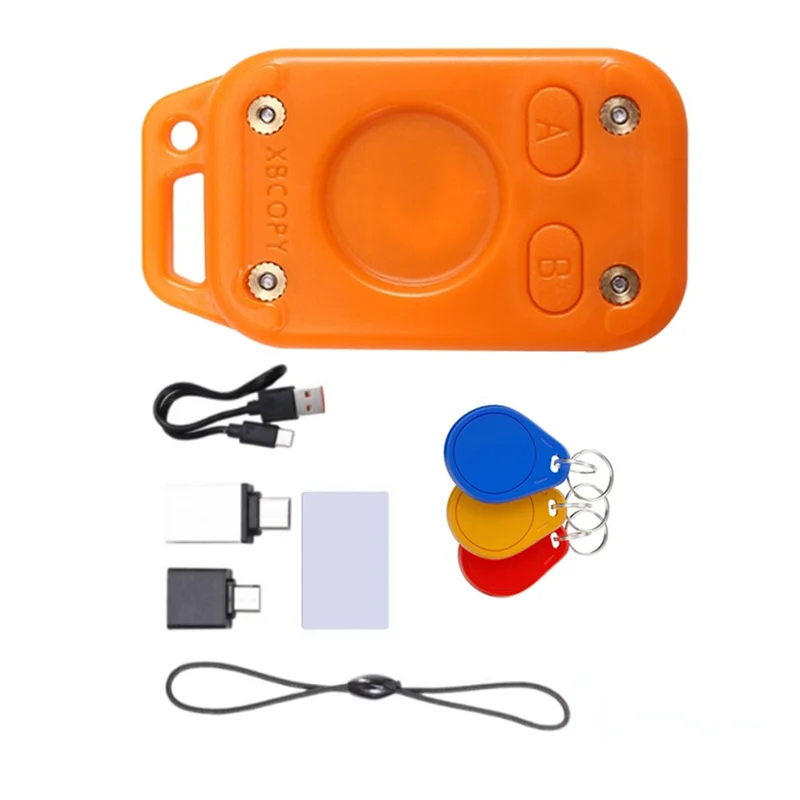 

【HOME TOOLS】Chameleon V2.0 Restart RFID Emulator 125Khz 13.56Mhz Reader 3CUID Keychain+ 1UID White Card Chameleon Ultra Duplicat