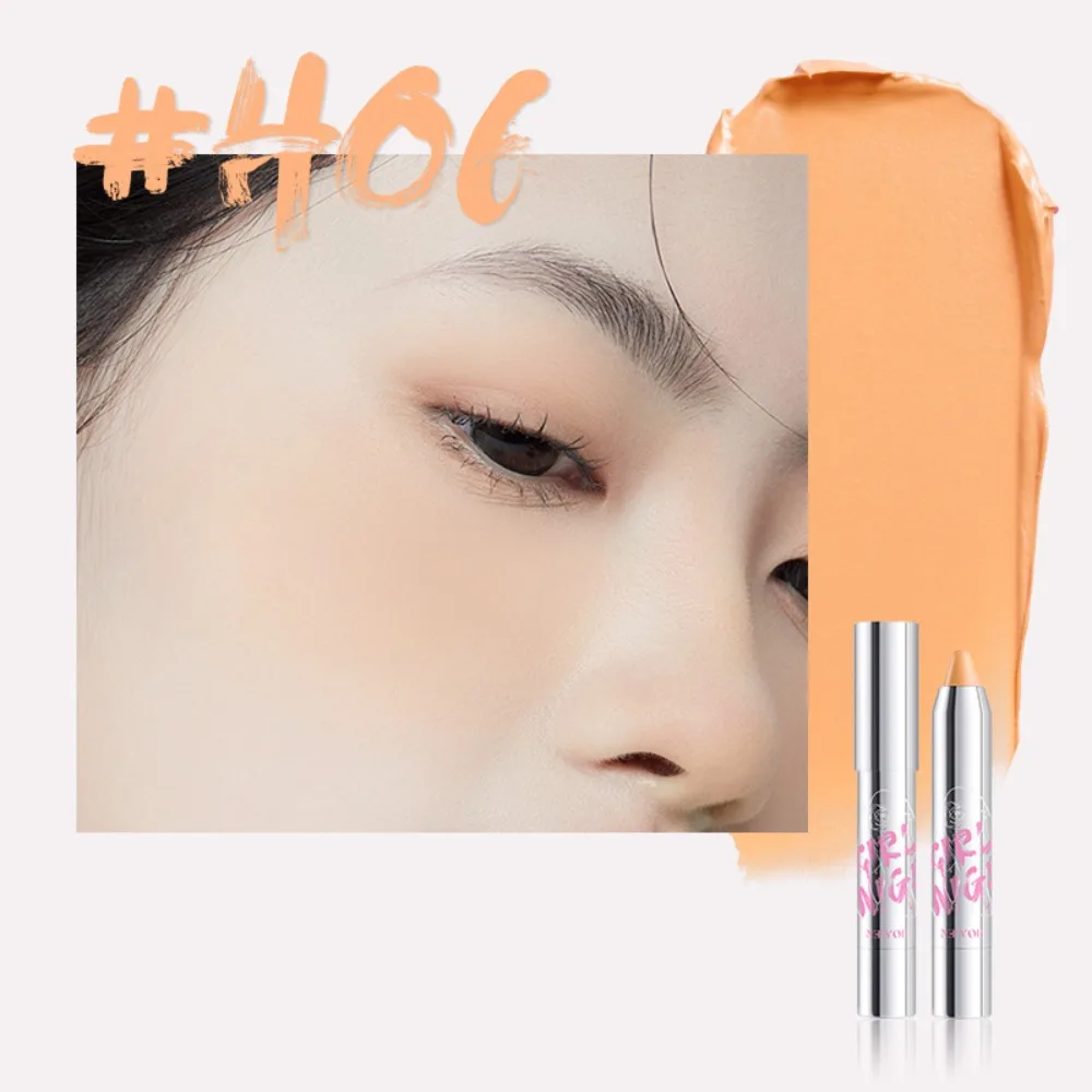 عصا أحمر خدود ملونة جديدة تدوم طويلاً، عصا ظلال عيون طبيعية متعددة الوظائف مقاومة للماء، أحمر خدود للوجه للفتيات #1