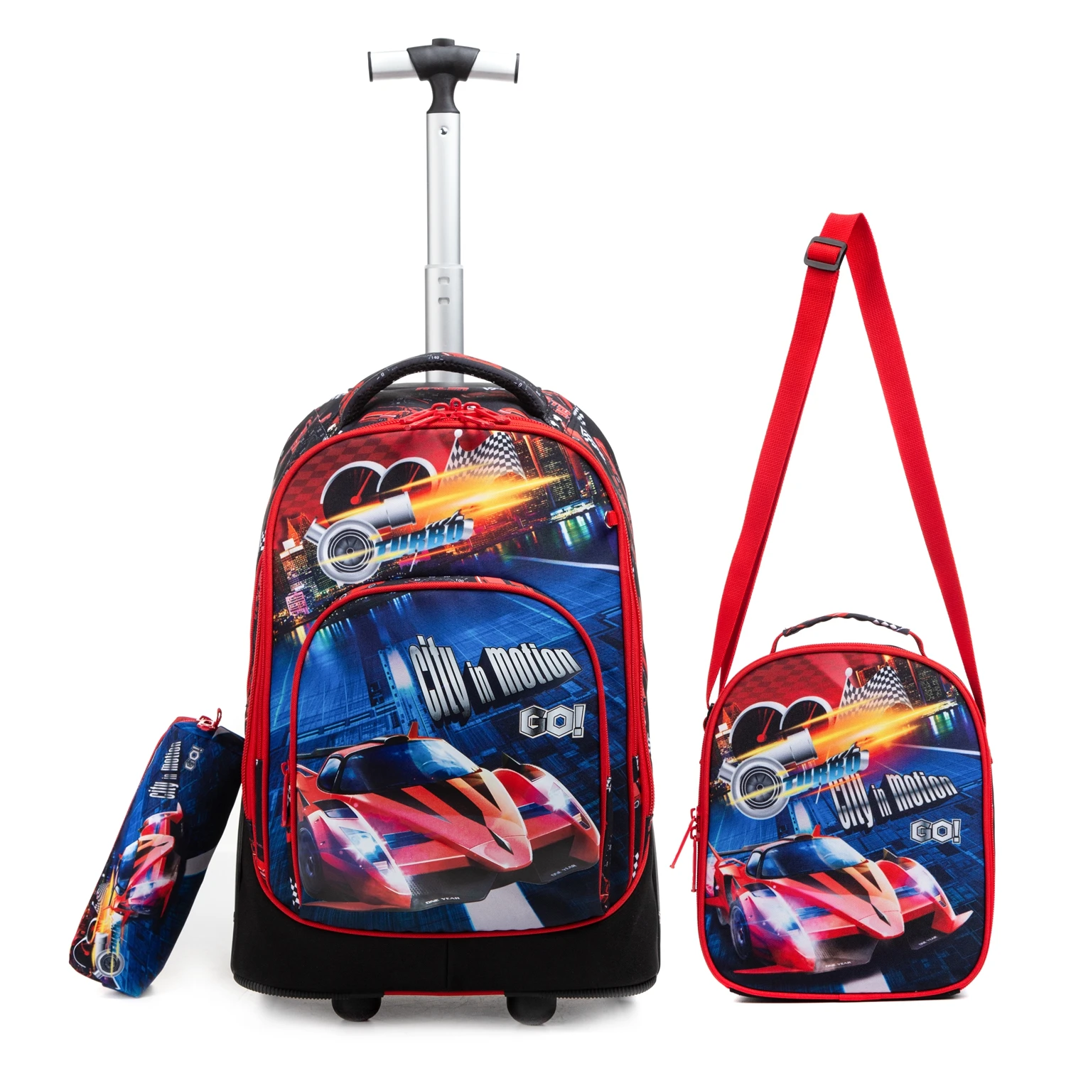 Trolley backpacks bags for teenagers 18 inch School Wheeled backpack for girls backpack On wheels Children luggage Rolling Bags