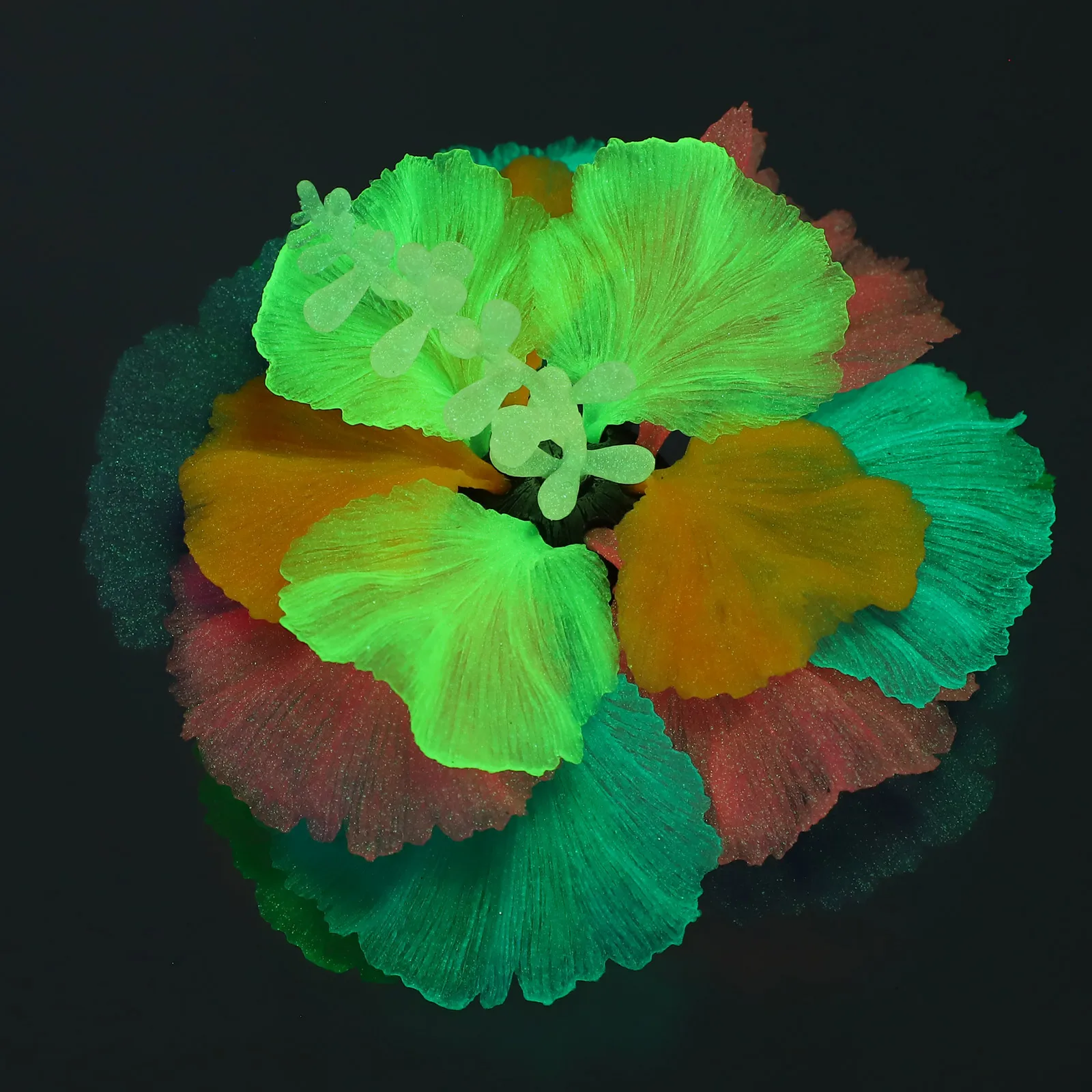 

Silicone Water Plant Decorations Vibrant Colors Lifelike Aquarium Fish Tank Ornaments Home Artificial Aquatic Plants Easy