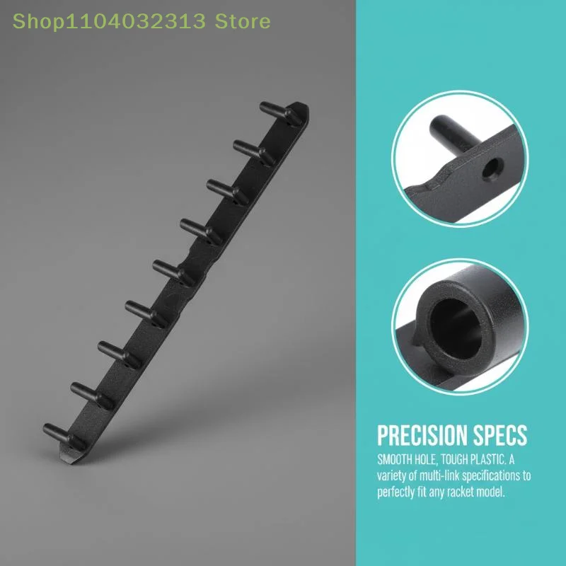 petiteString Protector Tube for Badminton Racket Nylon Grommet Replacement with Multiple Nail Types for Badminton Enthusiasts