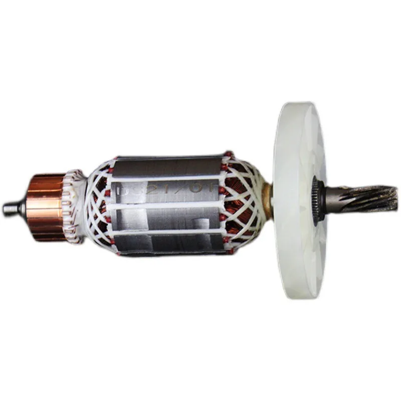 7-Teeth Electric Pick Motor Rotor Stator Coil Fit Dongcheng Z1G-FF06-6 1350-6 Demolition Breaker Spare Parts