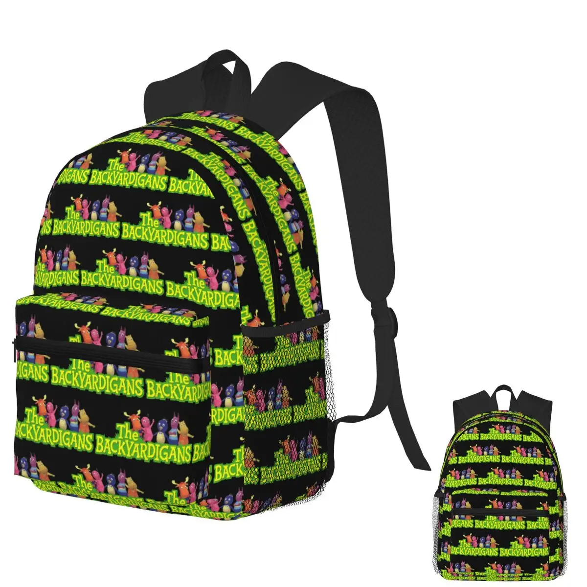 

The Backyardigans Student Backpack School Bag Hiking Travel Daypack for Boys Girls Bookbag Shoulder Bags