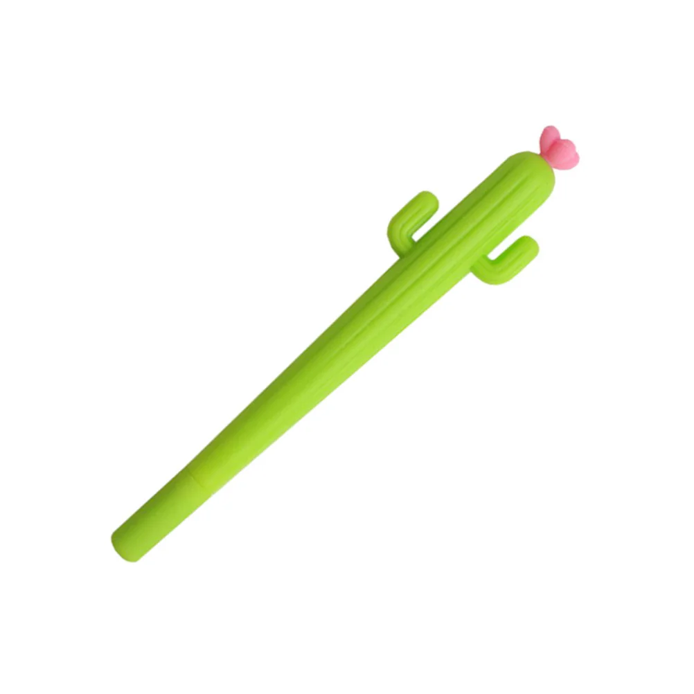 

Cactus Gel Pen Creative Gel Pen for Student Kid Child ( Flower Pattern)