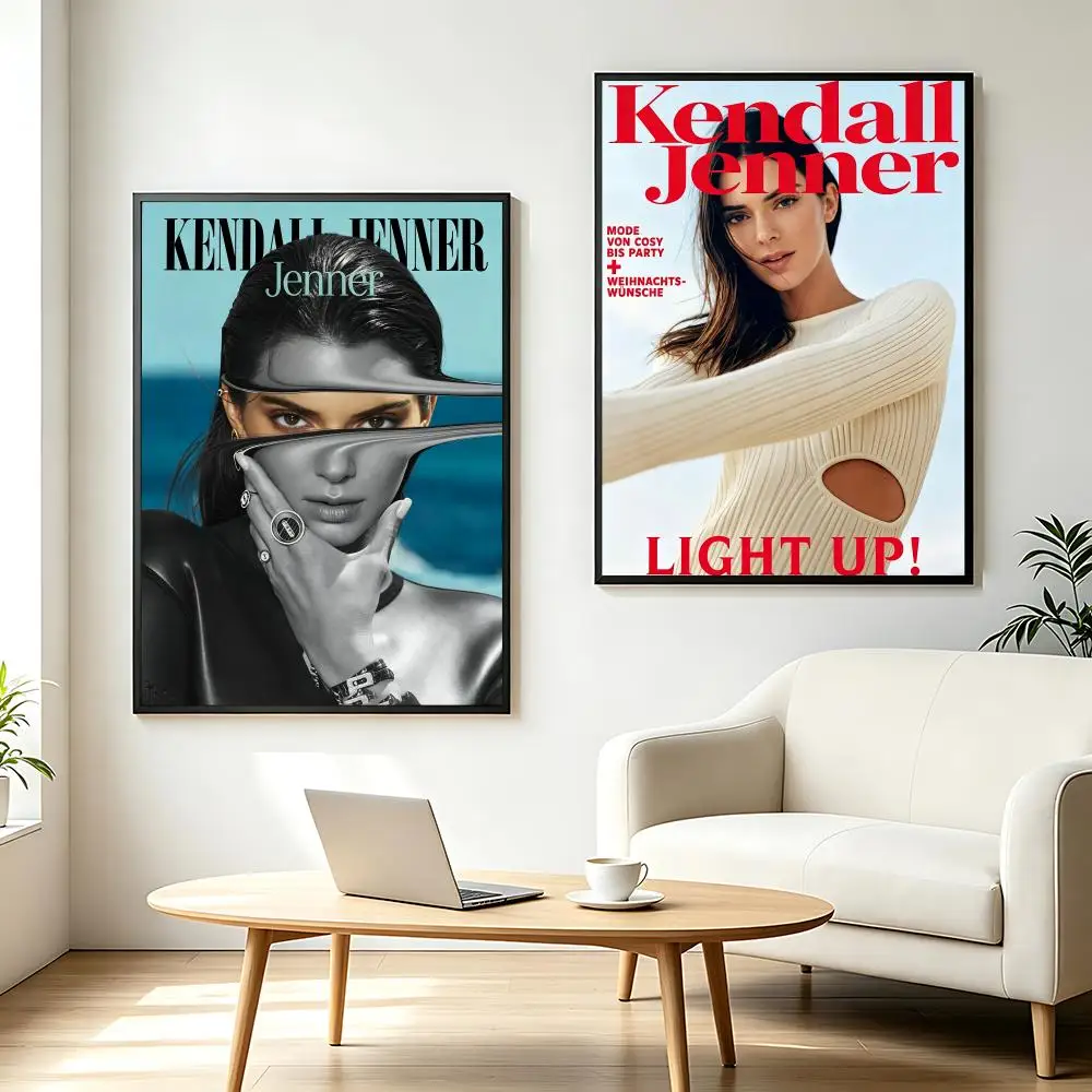 actor Kendall Jenner Poster  Poster HD Printing Fresh and Nordic Home Decor Wall Art for the Living Rooms Hallways Gift Giving