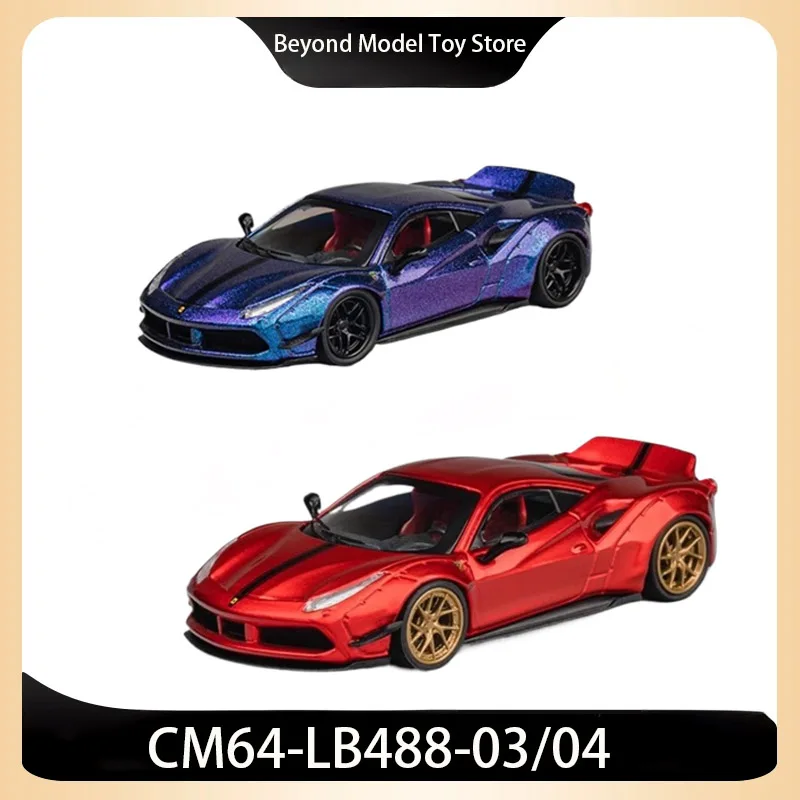 

CM 1/64CMmodel Alloy Finished Car Model Ornament LBWK488 Wide Body Indonesia Special Edition