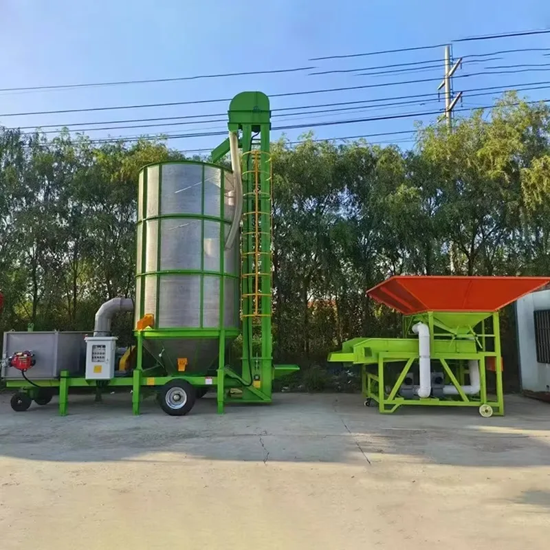 Customized Best Seller Mobile Grain Dryer Big Capacity Grain Drying Machine With Low Price