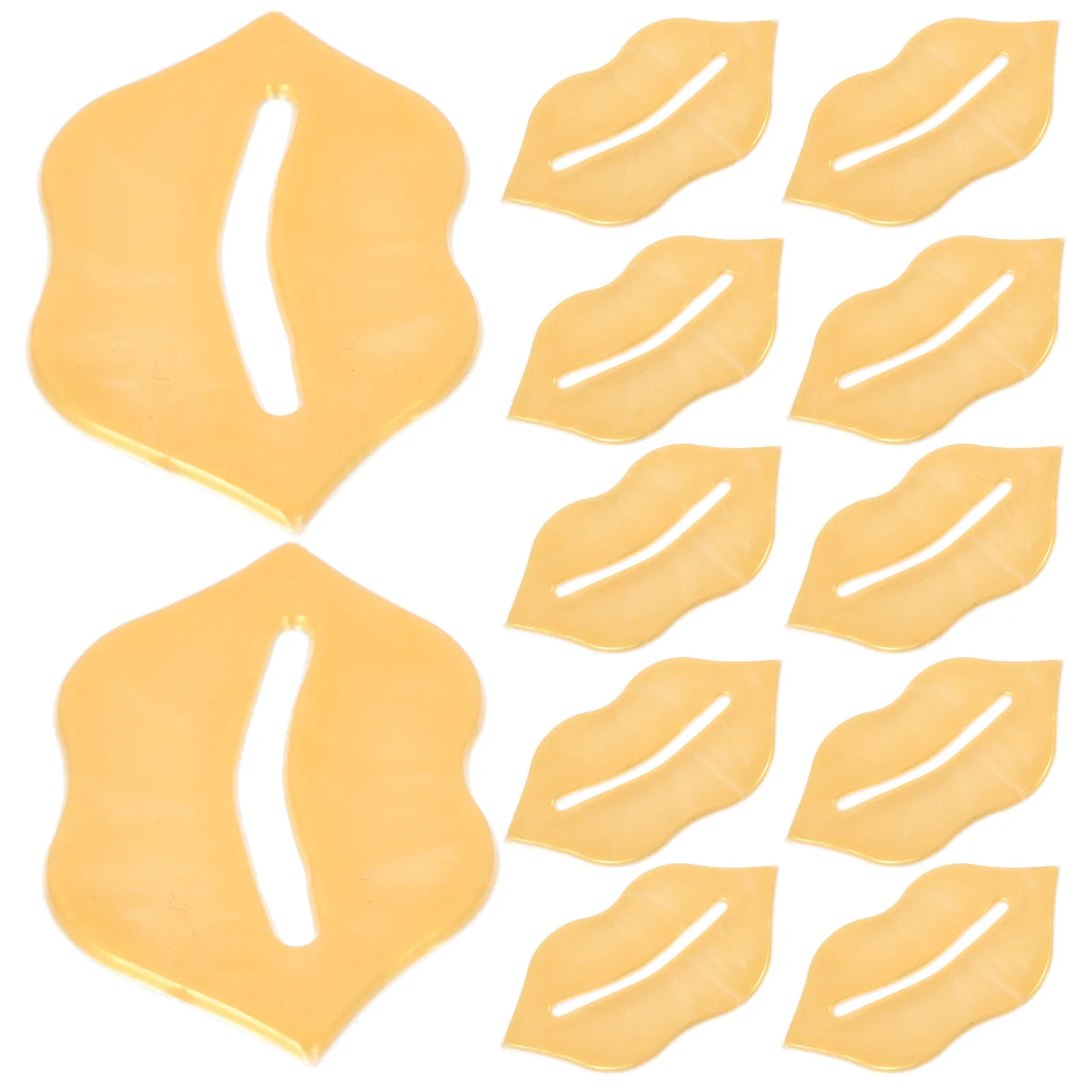 30Pcs Lip Mask Hydrogel Moisturizing Lip Care Portable Patch Lightweight Exfoliating Sleeping Balm for Women Lipmask